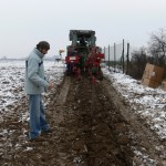 Vinohrad sa sadil špeciálnym zariadením s laserovým zameriavaním